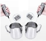 Electric Milk Frother & Coffee Whisk – One-Touch Handheld Foam Maker