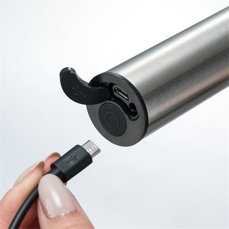 Electric Milk Frother & Coffee Whisk – One-Touch Handheld Foam Maker