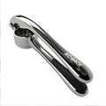 Heavy-Duty Zinc Alloy Garlic Press- No Peel Needed